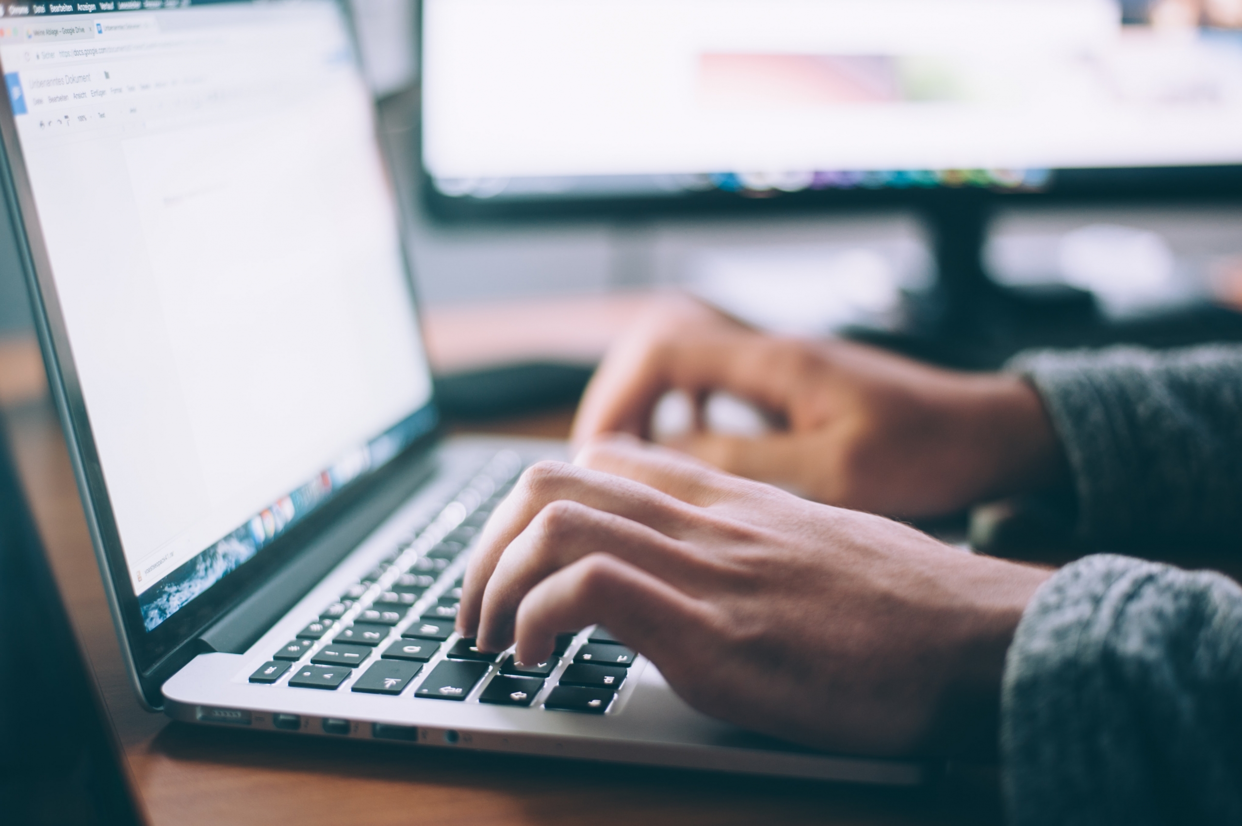 Man reading a blog about hiring a PPC Ads Manager in Newmarket